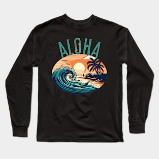 Bring Island Aloha into Your Life! Long Sleeve T-Shirt